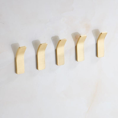BowLift | Gold Wall Hooks – Luxurious Brass Coat Hooks for Hallway and Bedroom