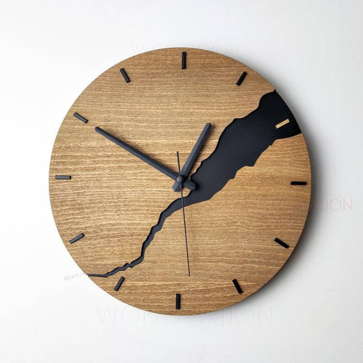 BowLift | Luxury Wooden Wall Clock – Nuvoro