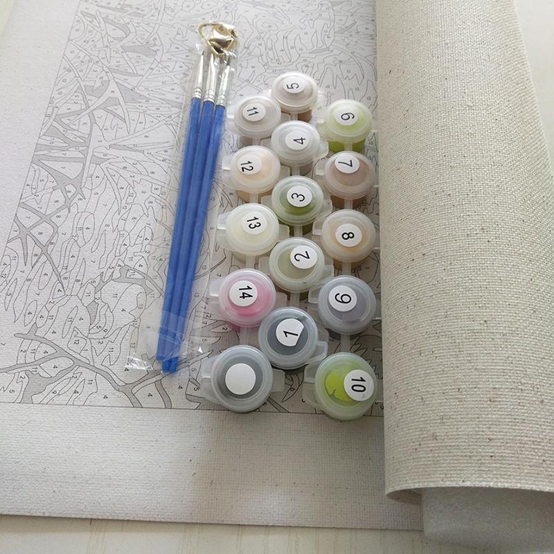 Home Sweet Home - Van-Go Paint-By-Number Kit | Bowlift