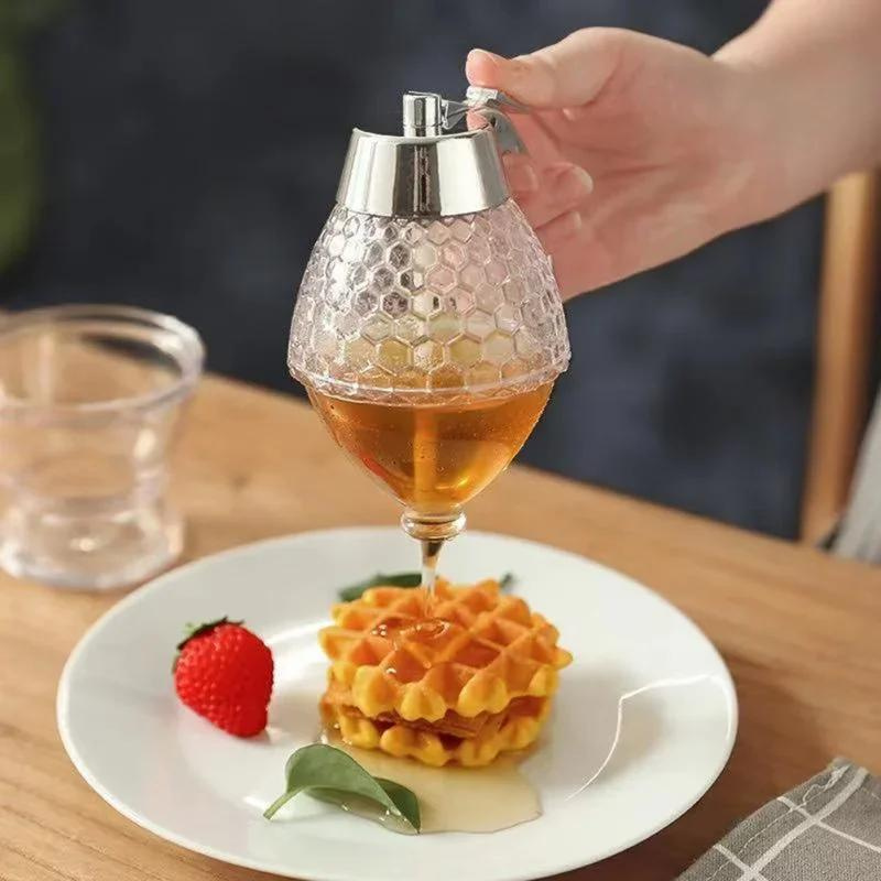 BowLift | Honey Dispenser with Drip-Free Technology - AmberDrop