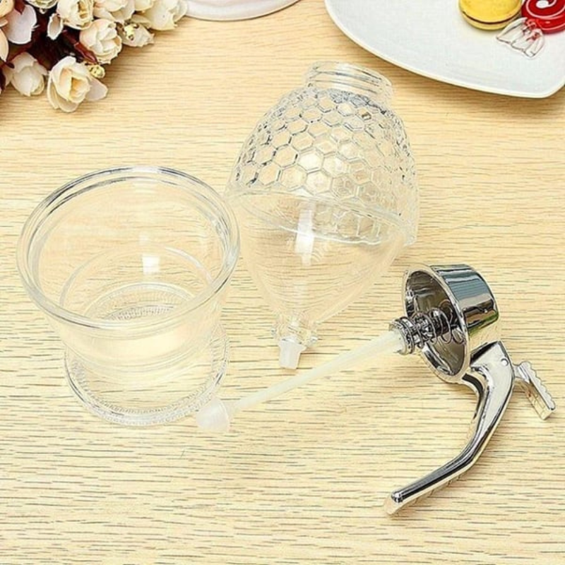 BowLift | Honey Dispenser with Drip-Free Technology - AmberDrop