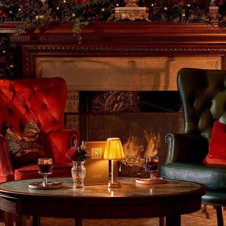 BowLift | ShineBeam - Chic Wireless Table Lamp Design