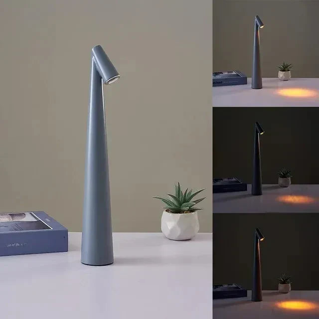 BowLift | LumiLux Portable Touch LED Lamp – Rechargeable, Dimmable and Slim Design