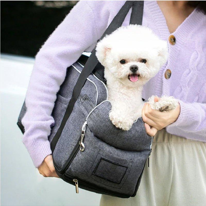 PetVoyage Carrier - Stylish Travel Bag for Pets Bowlift