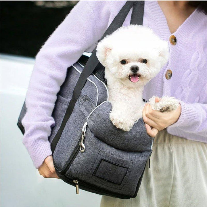 PetVoyage Carrier - Stylish Travel Bag for Pets Bowlift