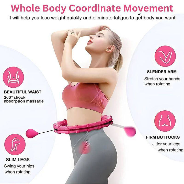 BowLift | Adjustable Weighted Hula Hoop