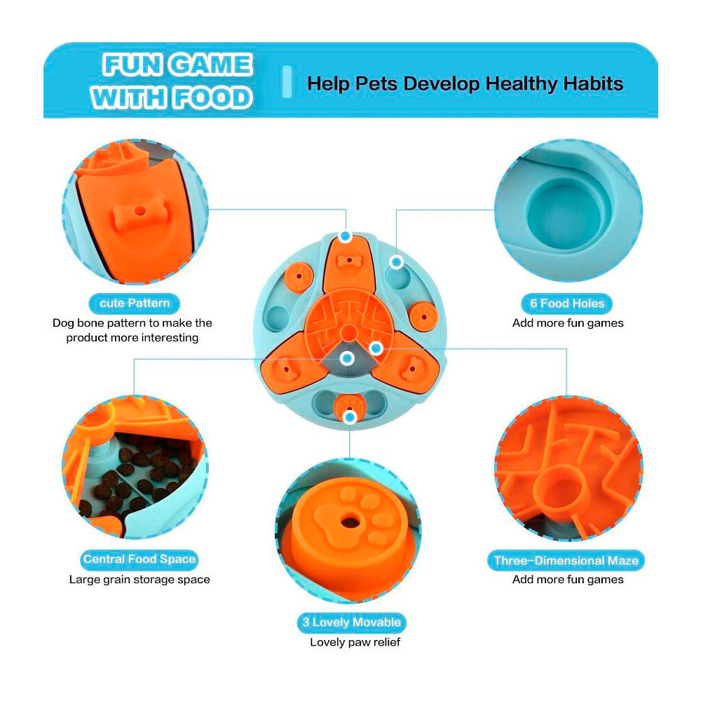 Interactive Feeding Bowl – Slow Eating and Mental Stimulation | Bowlift