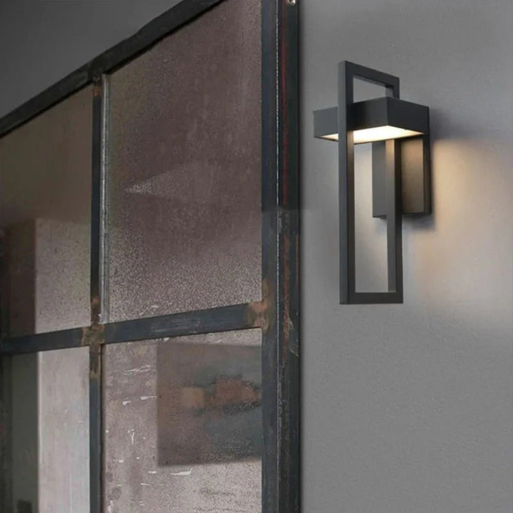 BowLift | Wall Lamp Outdoor Stainless Steel Black