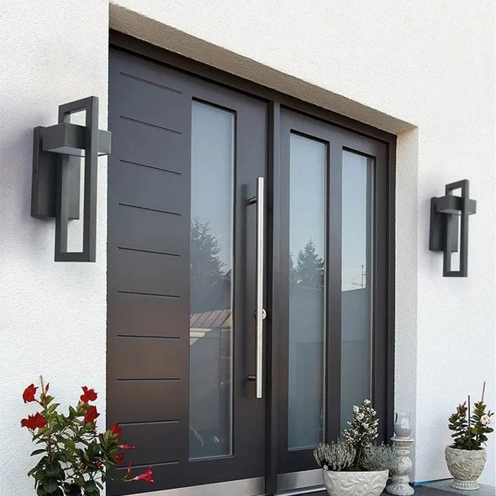BowLift | Wall Lamp Outdoor Stainless Steel Black