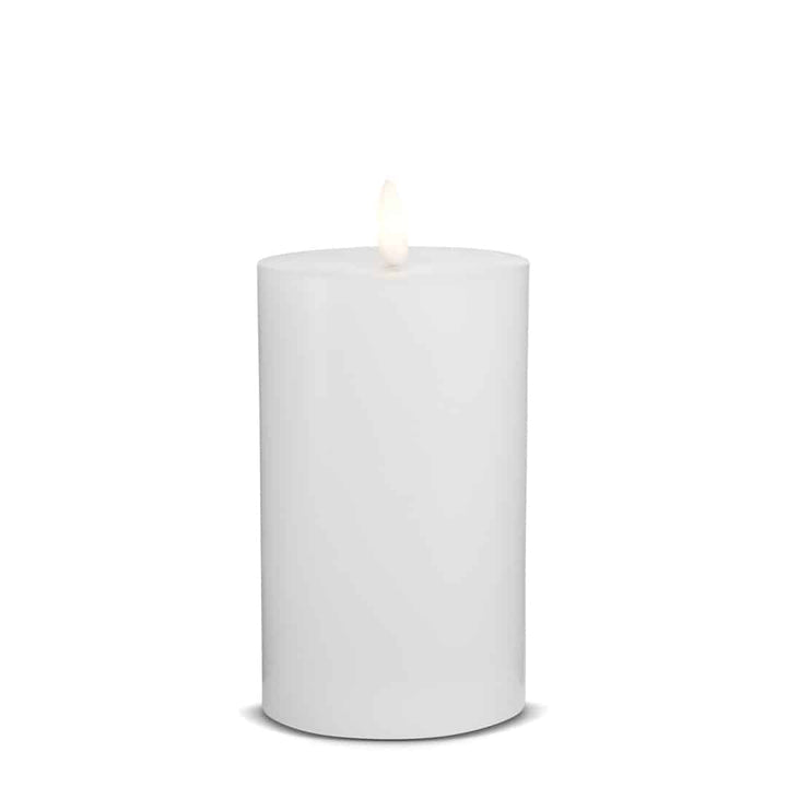 LED Candle (1 piece) with realistic 3D flame 7.5 x 15 cm | Bowlift