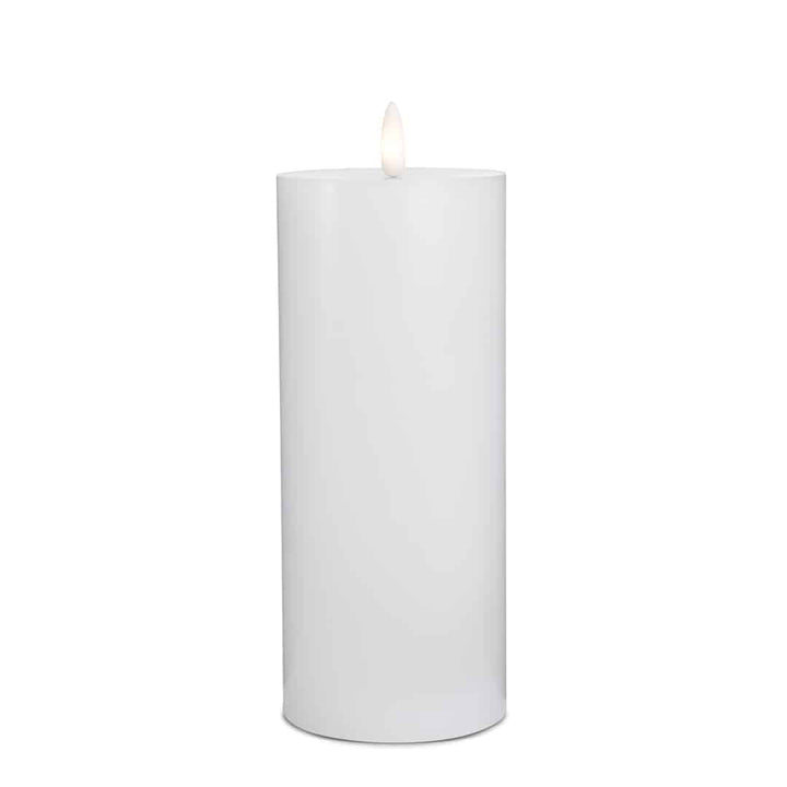 LED Candle (1 piece) with realistic 3D flame 7.5 x 20 cm | Bowlift