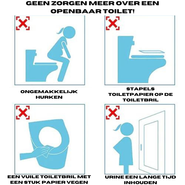 BowLift | Hygienic Disposable Toilet Seat Covers - SafeSit