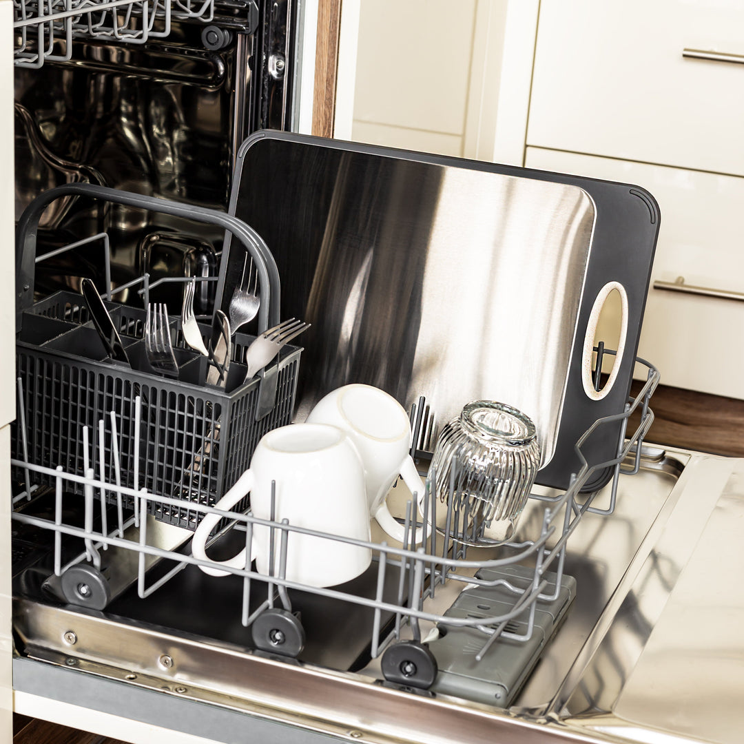 BowLift | Hygienic Stainless Steel Chopping Board - SteelSafe