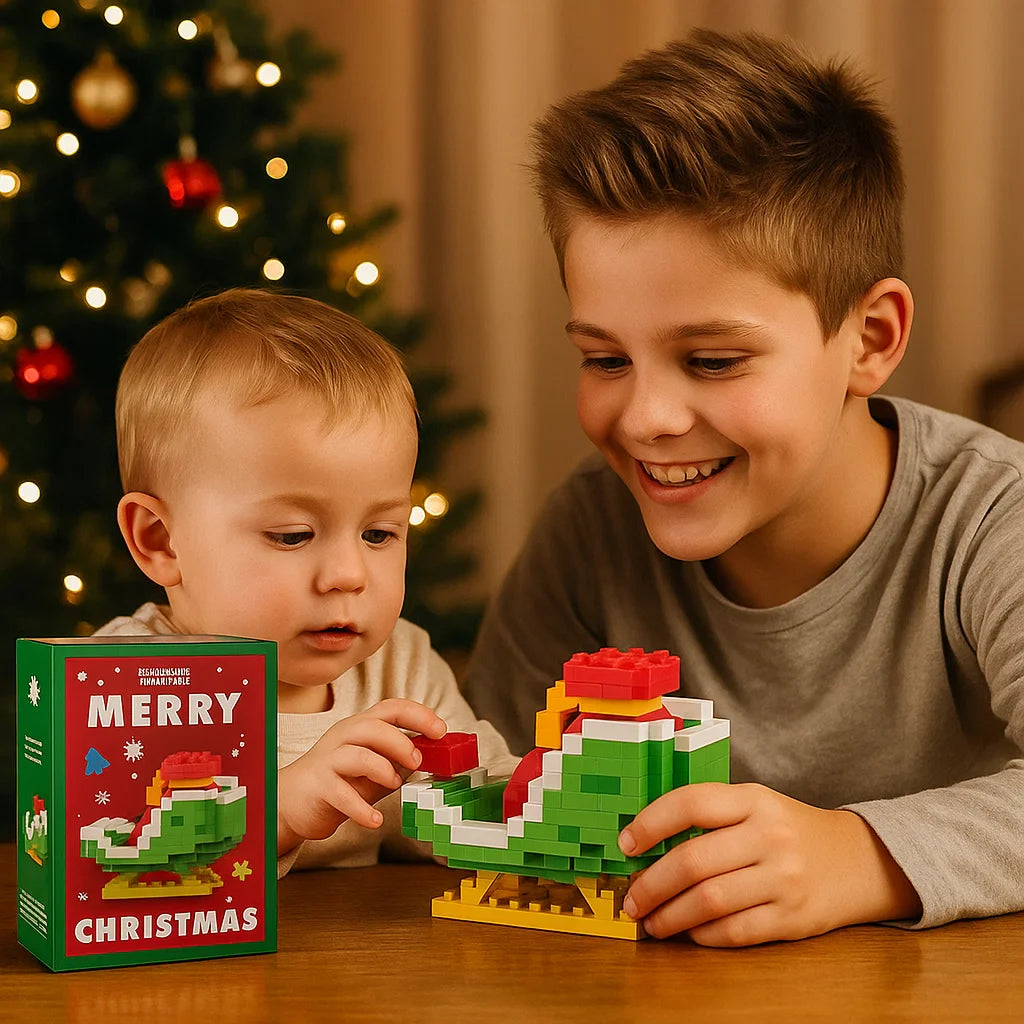 BowLift | Creative Building Block Christmas Figures - Fun for the Whole Family