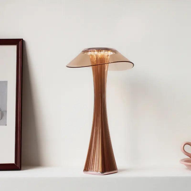 BowLift | SteelShine - Rustic Table Lamp