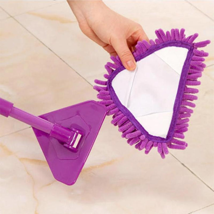 Rotatable Adjustable Triangle Cleaning Mop | Bowlift