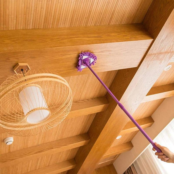 Rotatable Adjustable Triangle Cleaning Mop | Bowlift