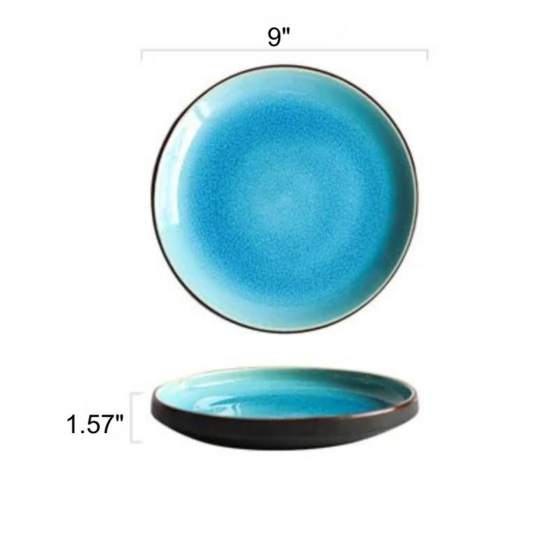 Ice Cracking Glaze Ceramic Tableware Plate Bowl Tea Cup Dinnerware | Bowlift