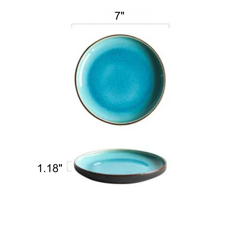 Ice Cracking Glaze Ceramic Tableware Plate Bowl Tea Cup Dinnerware | Bowlift