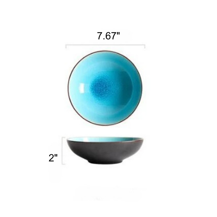 Ice Cracking Glaze Ceramic Tableware Plate Bowl Tea Cup Dinnerware | Bowlift
