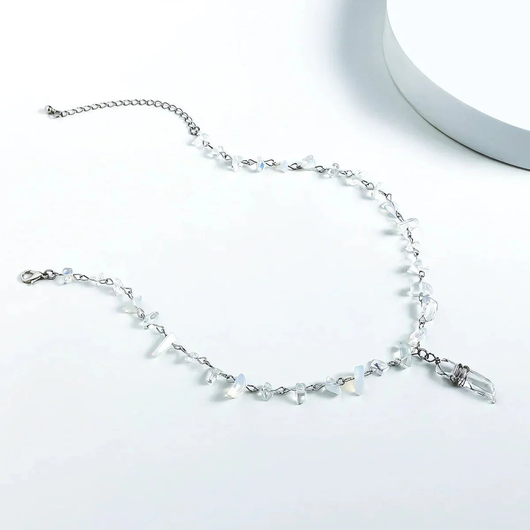 BowLift | Ice Crystal Stone Choker Necklace