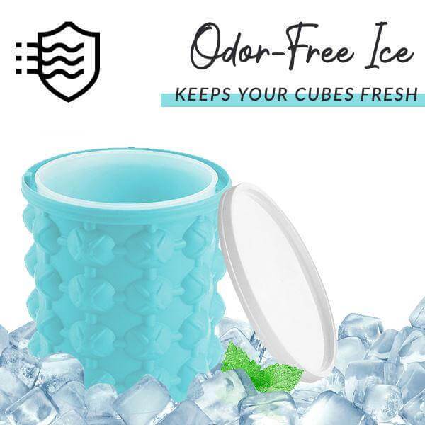 BowLift | IceCube Maker – Space-Saving 2-in-1 Ice Cube Tray & Drink Cooler