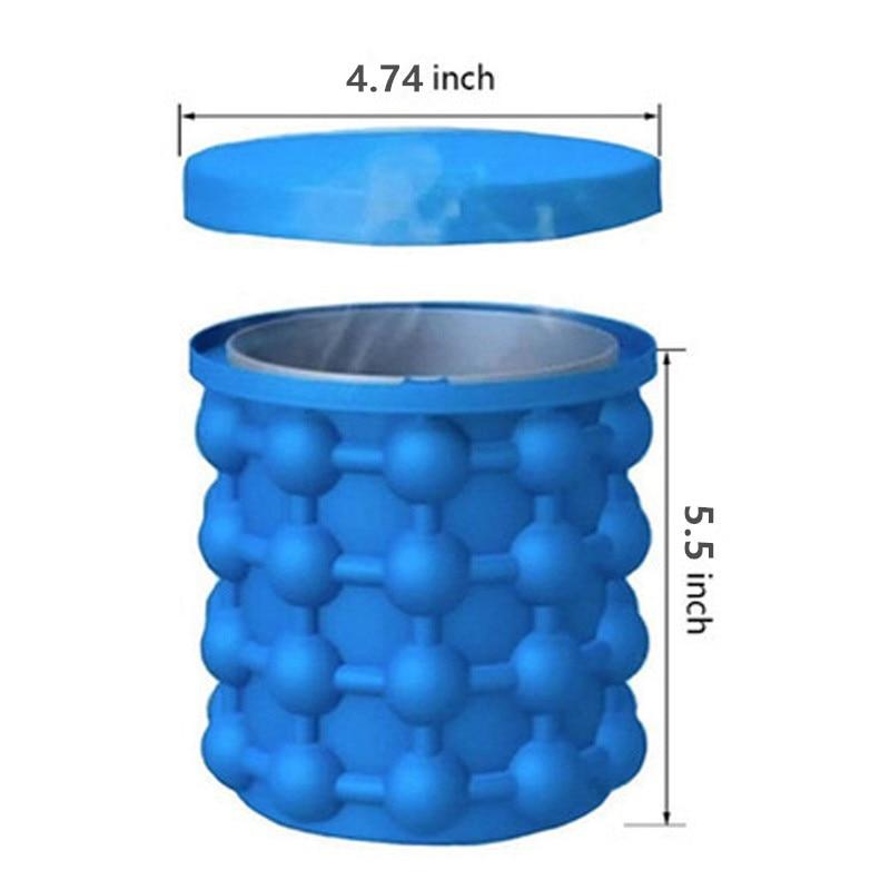 BowLift | IceCube Maker – Space-Saving 2-in-1 Ice Cube Tray & Drink Cooler