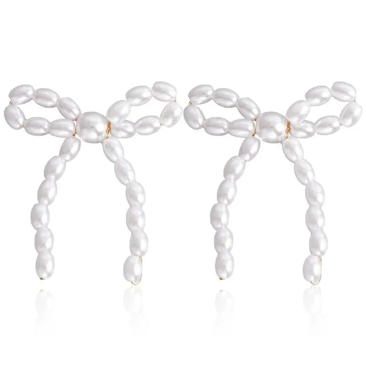 BowLift | Iconic Dainty Pearl Bow Earrings