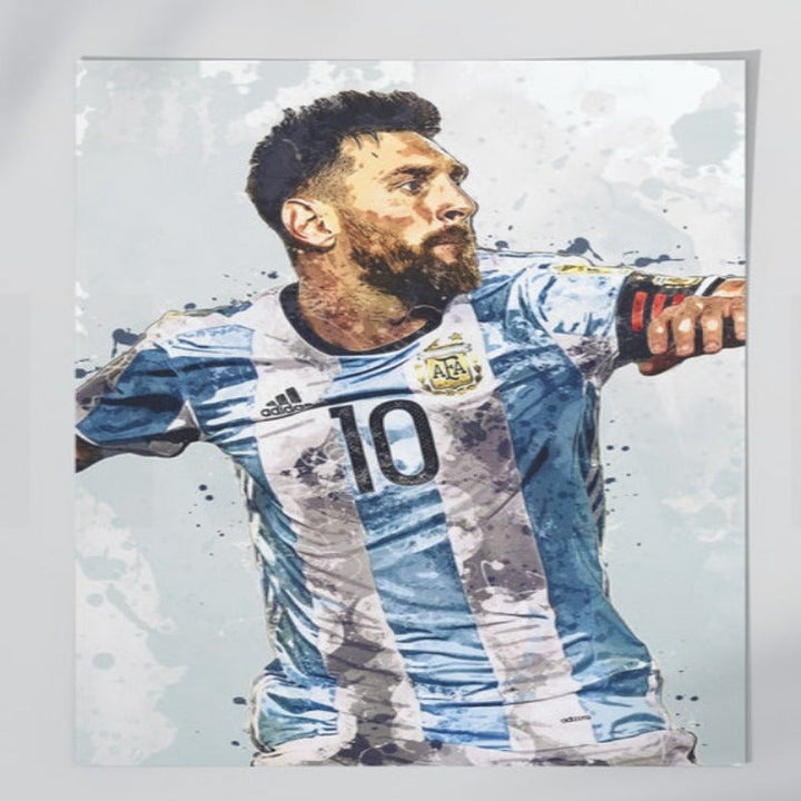 Argentina Team Poster Canvas Print | Bowlift