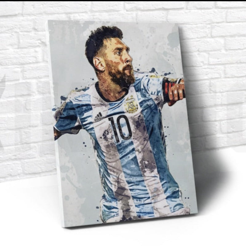 Argentina Team Poster Canvas Print | Bowlift