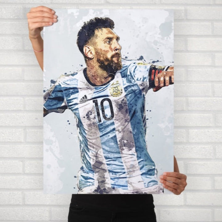Argentina Team Poster Canvas Print | Bowlift