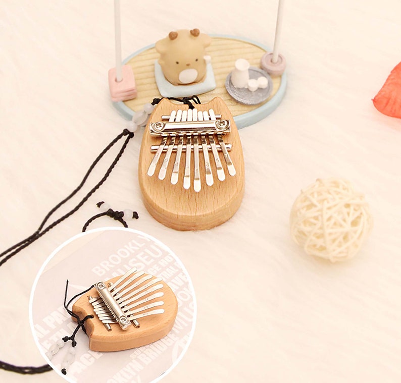 Mini 8-Key Kalimba for Beginners | Bowlift