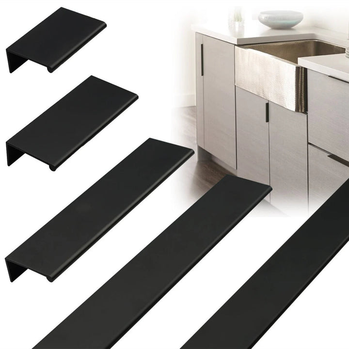 Bowliftack Kitchen Cabinet Finger Edge Drawer Handles | Bowlift