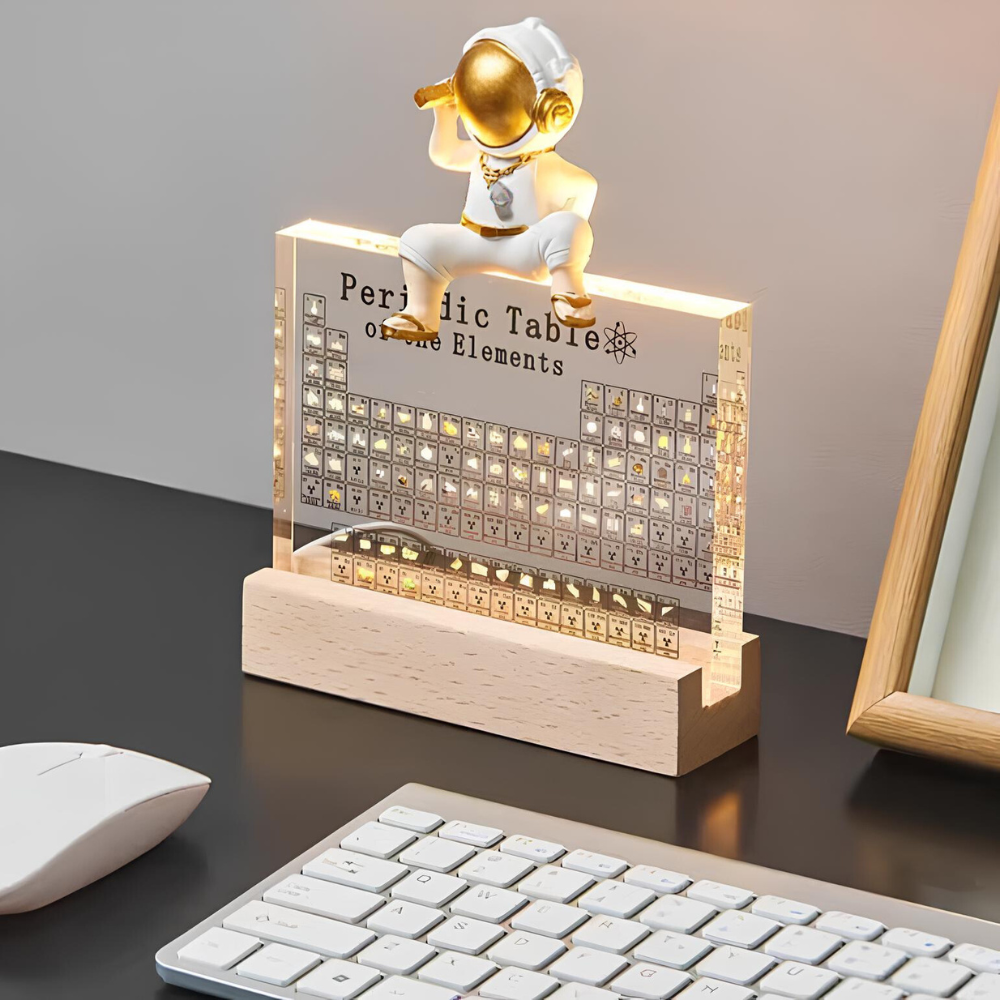 BowLift | Illuminated Periodic Table with Real Elements - Elementa