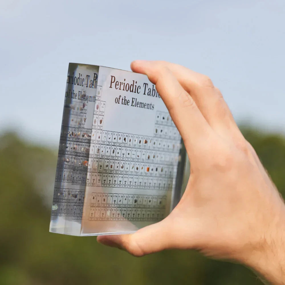 BowLift | Illuminated Periodic Table with Real Elements - Elementa