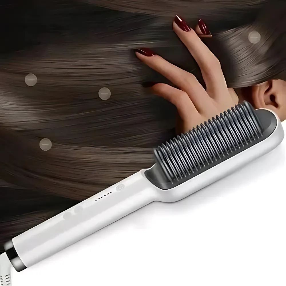 BowLift | Hair Straightening Brush Ionic Styling Comb