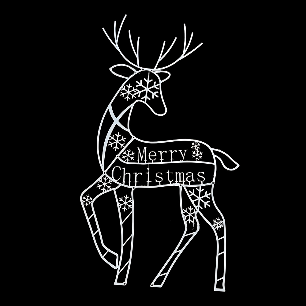 BowLift | Christmas Decorations Reindeer Sleigh Light Display