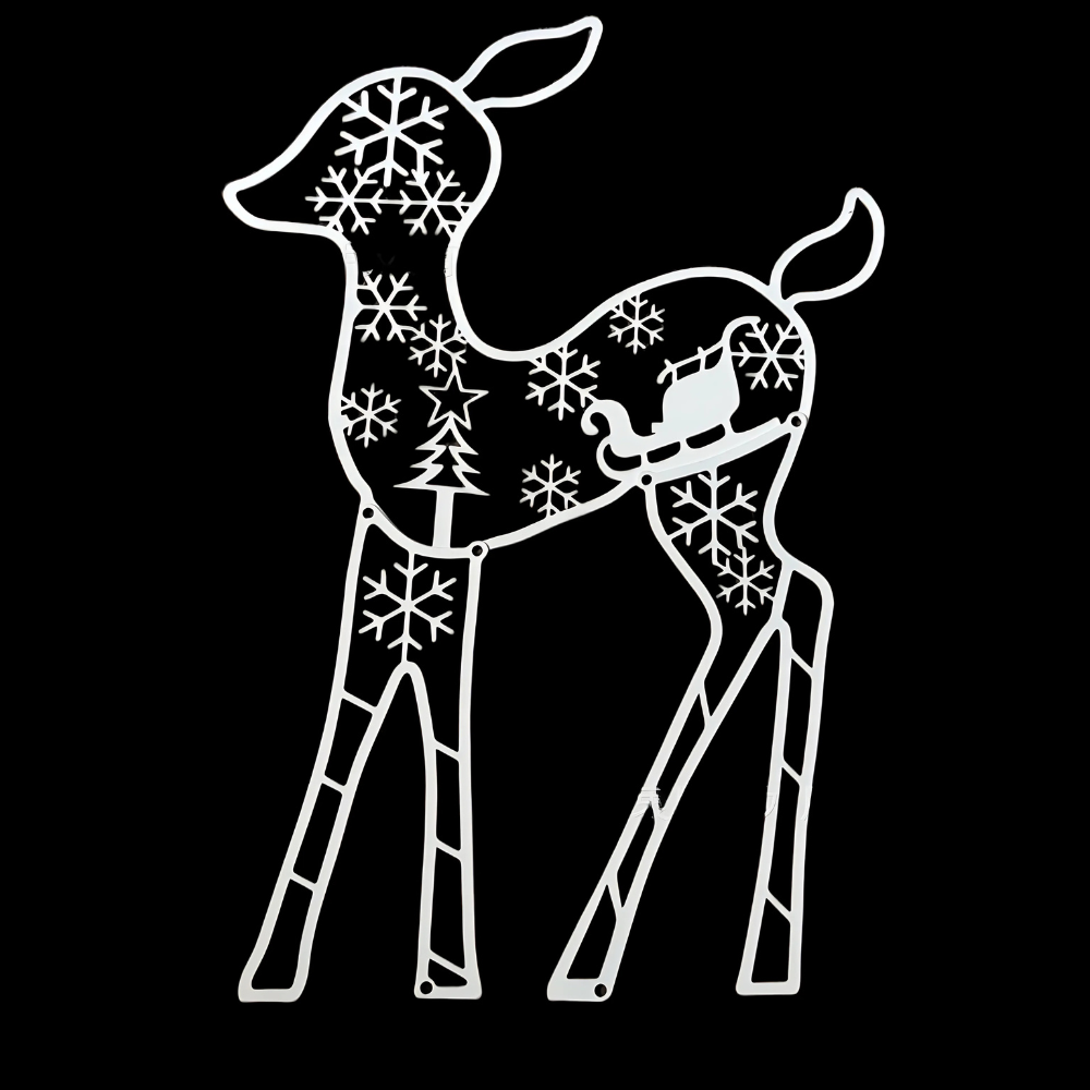 BowLift | Christmas Decorations Reindeer Sleigh Light Display