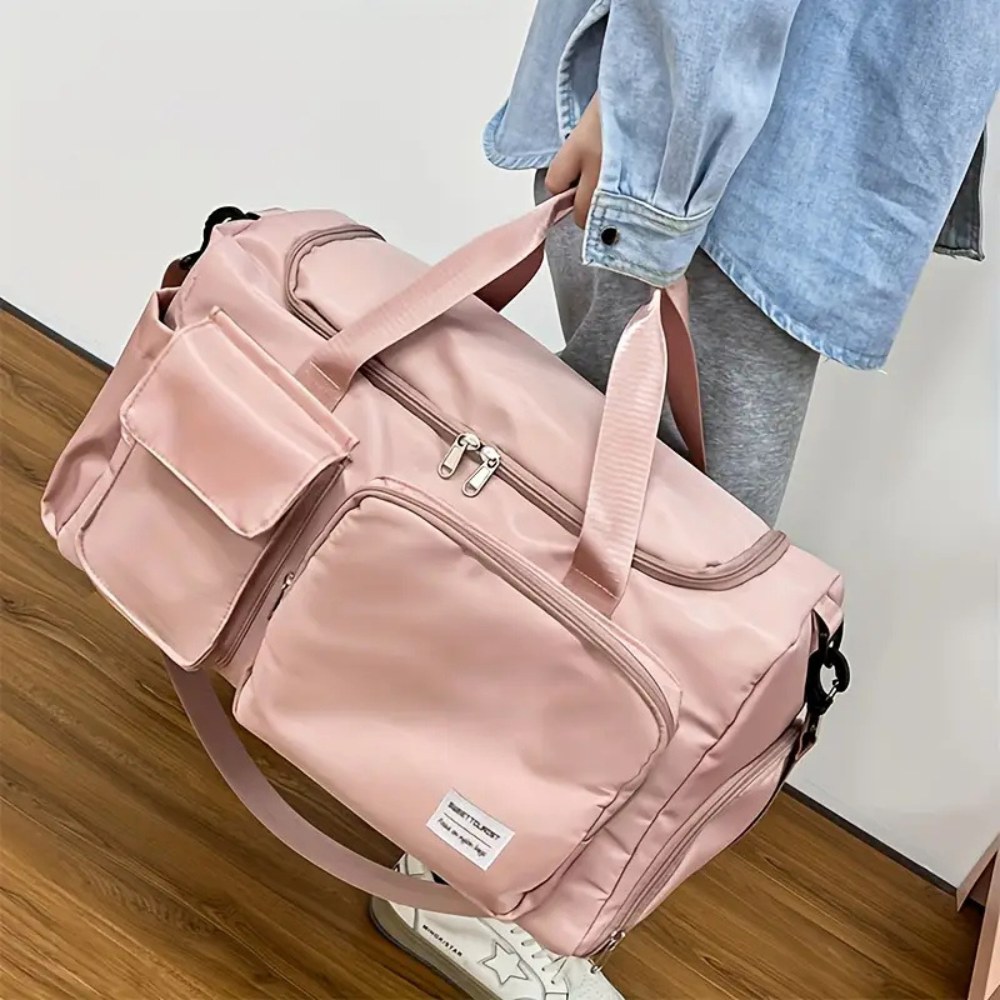 BowLift | Unisex Large Travel Duffel Bag | Lightweight Multi Pocket