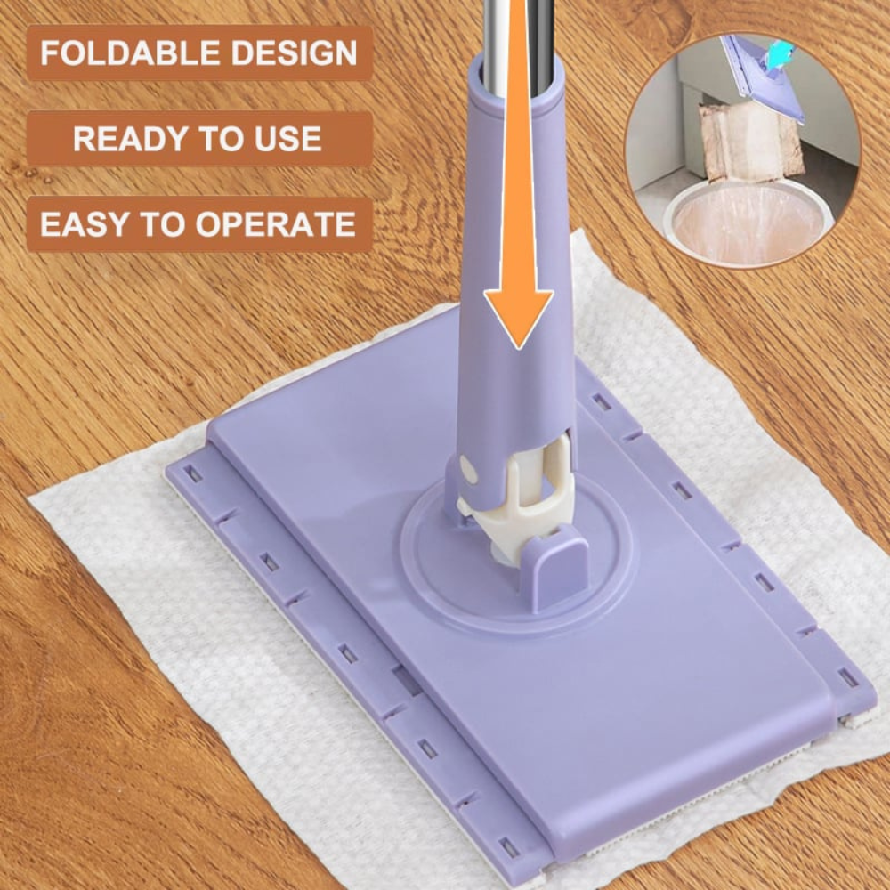 BowLift | Floor Cleaning Foldable Mop