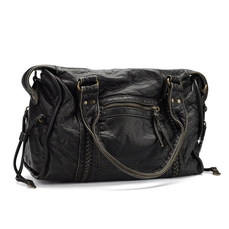 BowLift | Luxury Black Leather Handbag