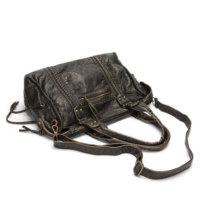 BowLift | Luxury Black Leather Handbag