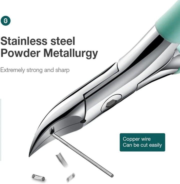 BowLift | Senior Nail Clipper with Splash Guard – Ergonomic & Painless for Thick or Ingrown Toenails
