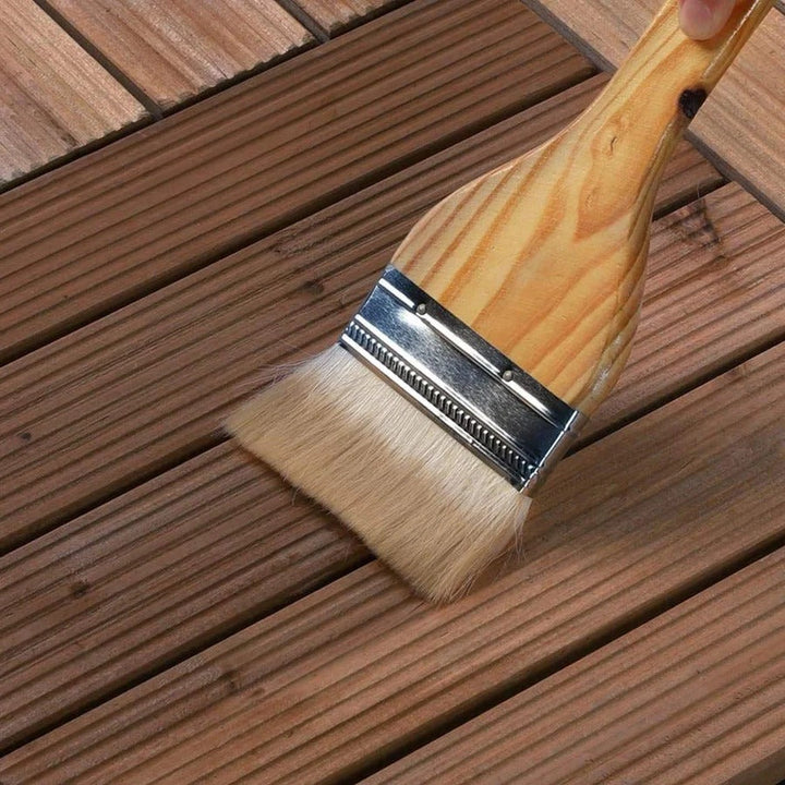 BowLift | Interlocking Outdoor Patio Wood Flooring Deck Tiles 27Pcs