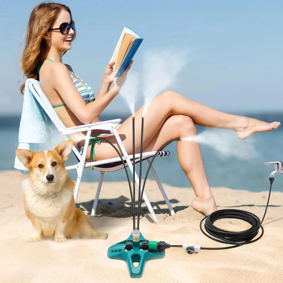 BowLift | Freestanding Outdoor Home Patio Cooling Misting System