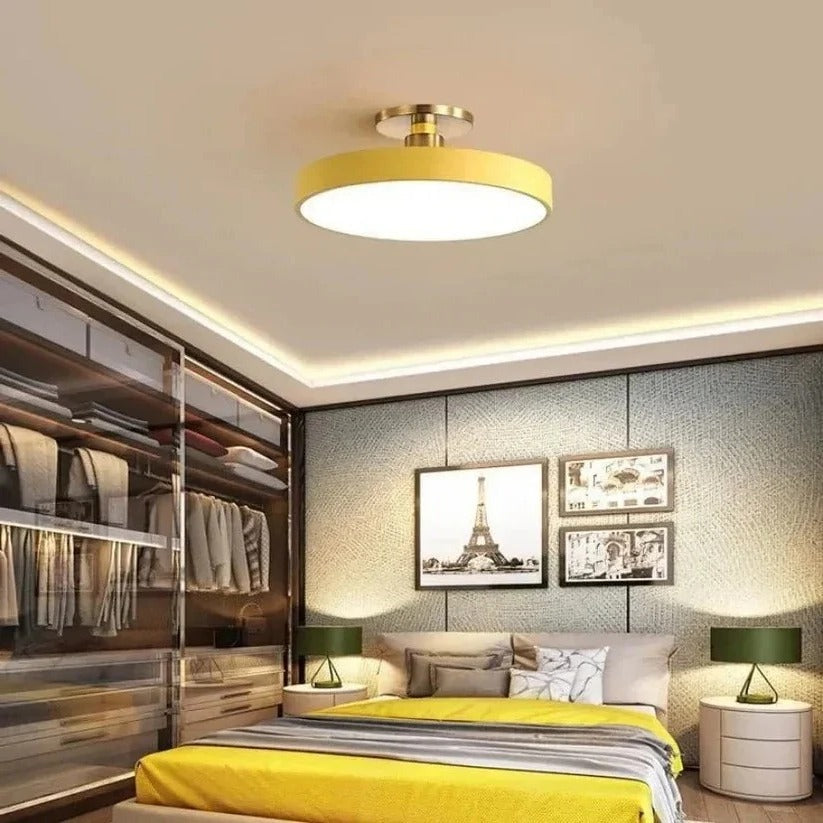 BowLift | Modern LED Ceiling Light with Flush Mount Design for Interior Spaces