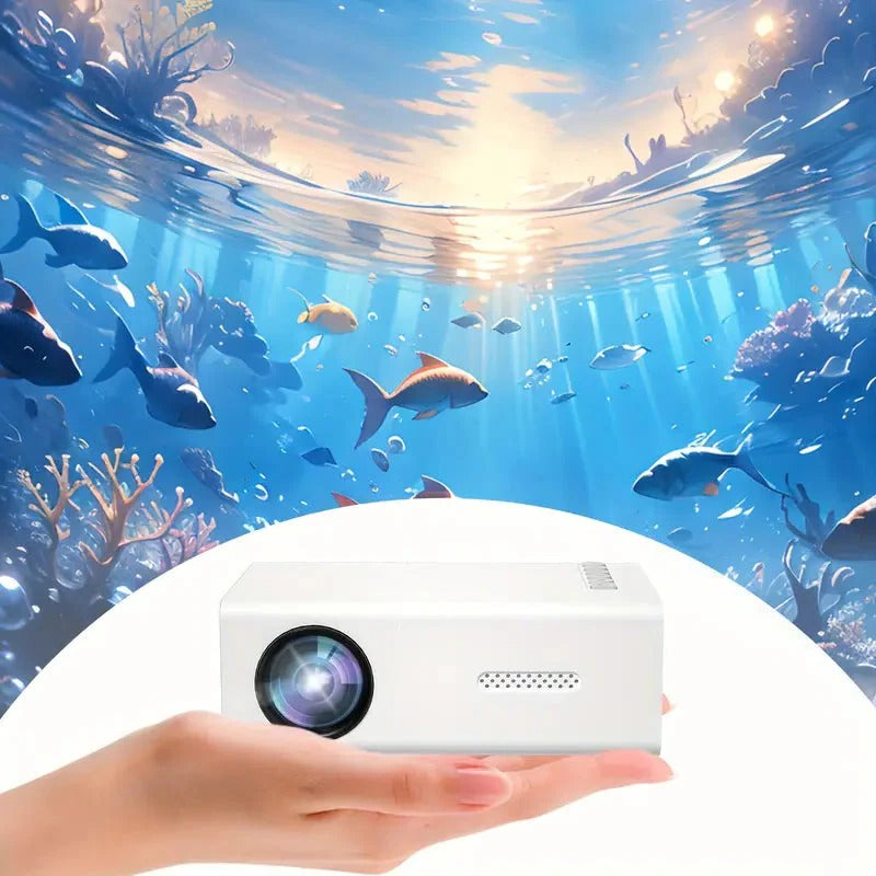 BowLift | HD 720p  Fast Focus  Portable Projector