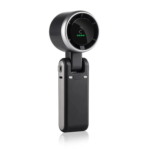 Foldable Handheld Turbo Fan with Digital Display | Bowlift