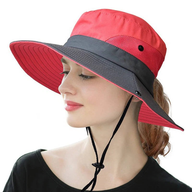 BowLift | Foldable Sun Hat, UV Protection Fisherman Style with Adjustable Strap