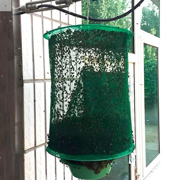 BowLift | Reusable Fly Trap, Outdoor Hanging Fly Catcher, Chemical-Free and Washable